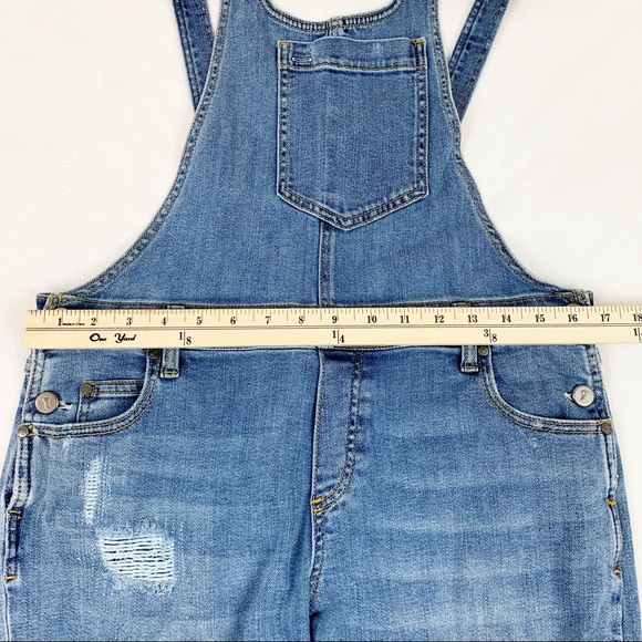 Anthropologie Faye denim overall jumpsuit - Picture 6 of 12
